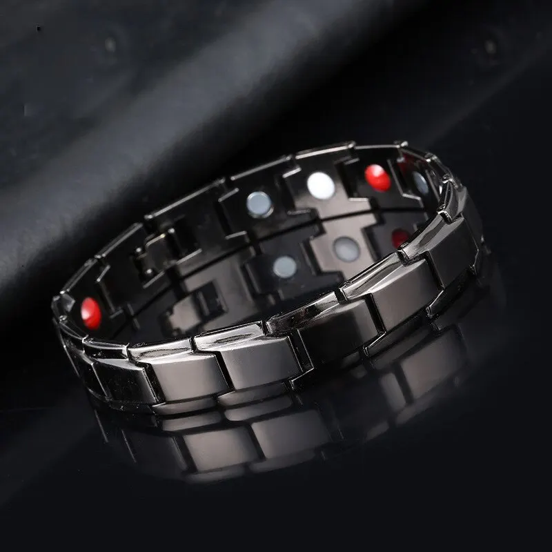 288236-2759d1.jpg New Casual Style Men Magnetic Bracelet Simple Black Stainless Steel Bracelets For Arthritis Health Care Jewelry New Casual Style Men Magnetic Bracelet Simple Black Stainless Steel Bracelets For Arthritis Health Care Jewelry Gifts Mallzona