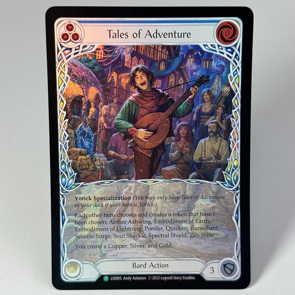 FAB Proxy Cards Rainbow Foil Agent TCG Game Card Code MON+LGS+LSS