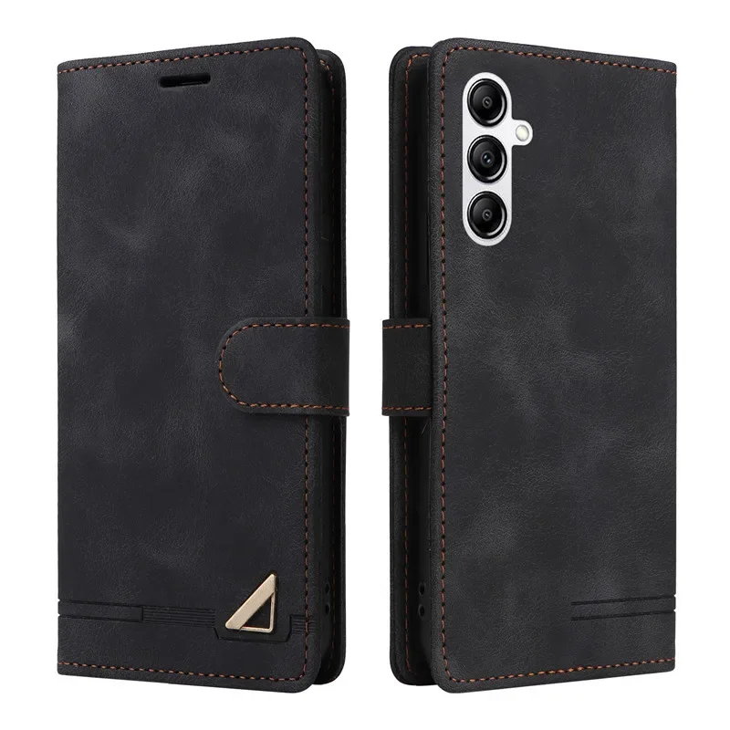 Luxurious Leather Wallet Phone Case with Flip Cover and Card Slots