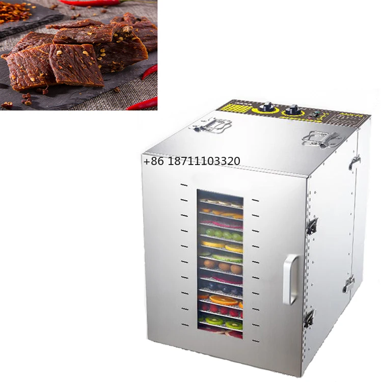 Stainless steel food dehydrator dried meat processor machine kitchen oven for sale