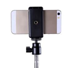 

Universal Mobile Phone Clip Holder Clamp Bracket For Camera Tripod Monopod Smart Cell Phone Holder Mount Stand For Xiaomi IPhone