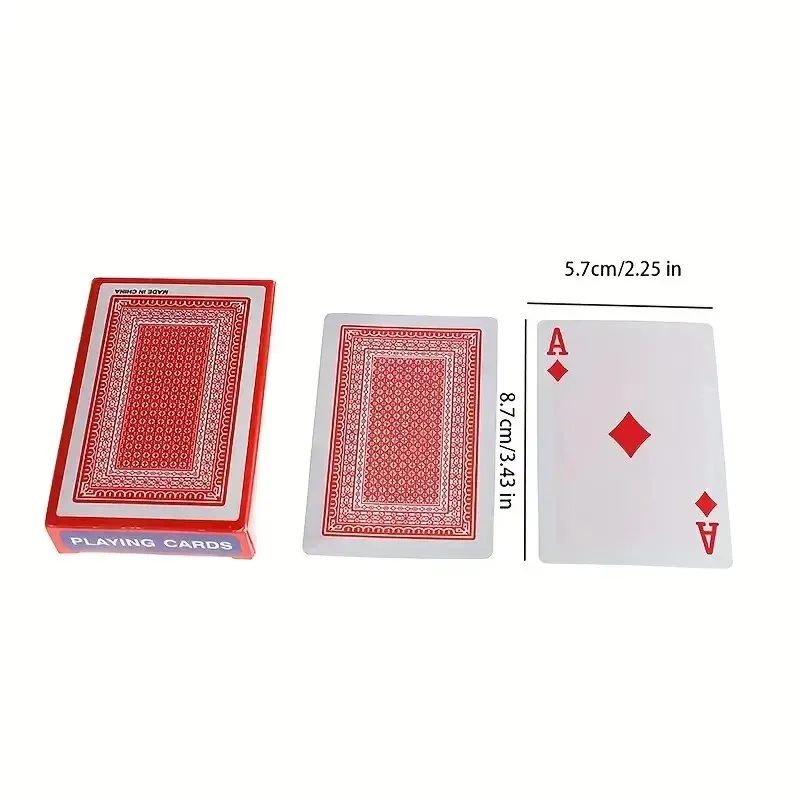 Playing Cards Poker Size Standard Index For Blackjack Euchre Canasta Gaming Gift playing cards