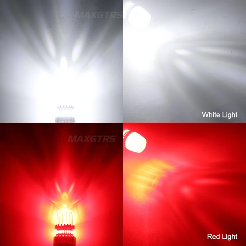 2Pcs T20 W21W W21/5W LED 7440 7443 1157 P21/5W LED ���� Canbus ������ ȭ���� �ڵ��� ���� ���� ���� �ڵ� �극��ũ ���� 12V