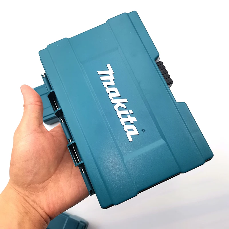 Makita Original Tool Accessories Storage Box Drill Bits Screw Magnet Socket Hardware Parts Home Style Portable Small Case 5
