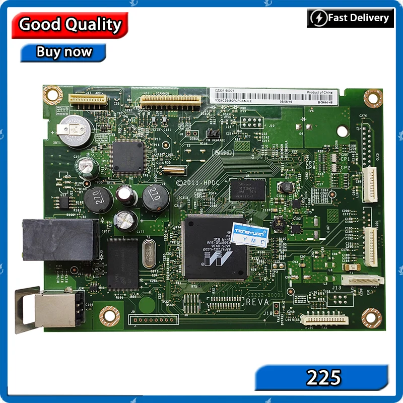 

2PCx Formatter Board CZ231-60001 CZ232-60001 For HP M225 M226 M225DN M225DW Formatter Board Mainboard motherboard pinter parts