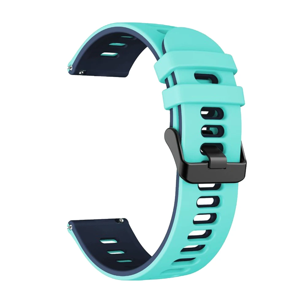 Soft Silicone Smartwatch Strap, 20/22mm - Versatile Comfort Band Bracelet