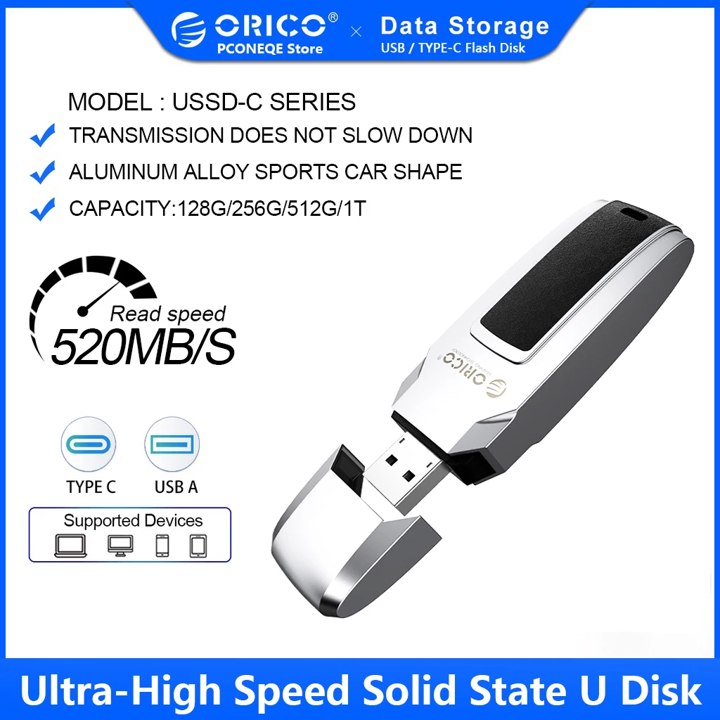 orico-ssd-solid-state-u-disk-520-mb-s-pen-drive-metal-usb-flash-drive-tipo-c-1tb-512gb-256gb-128gb-chiavetta-usb-a-forma-di-auto-portatile