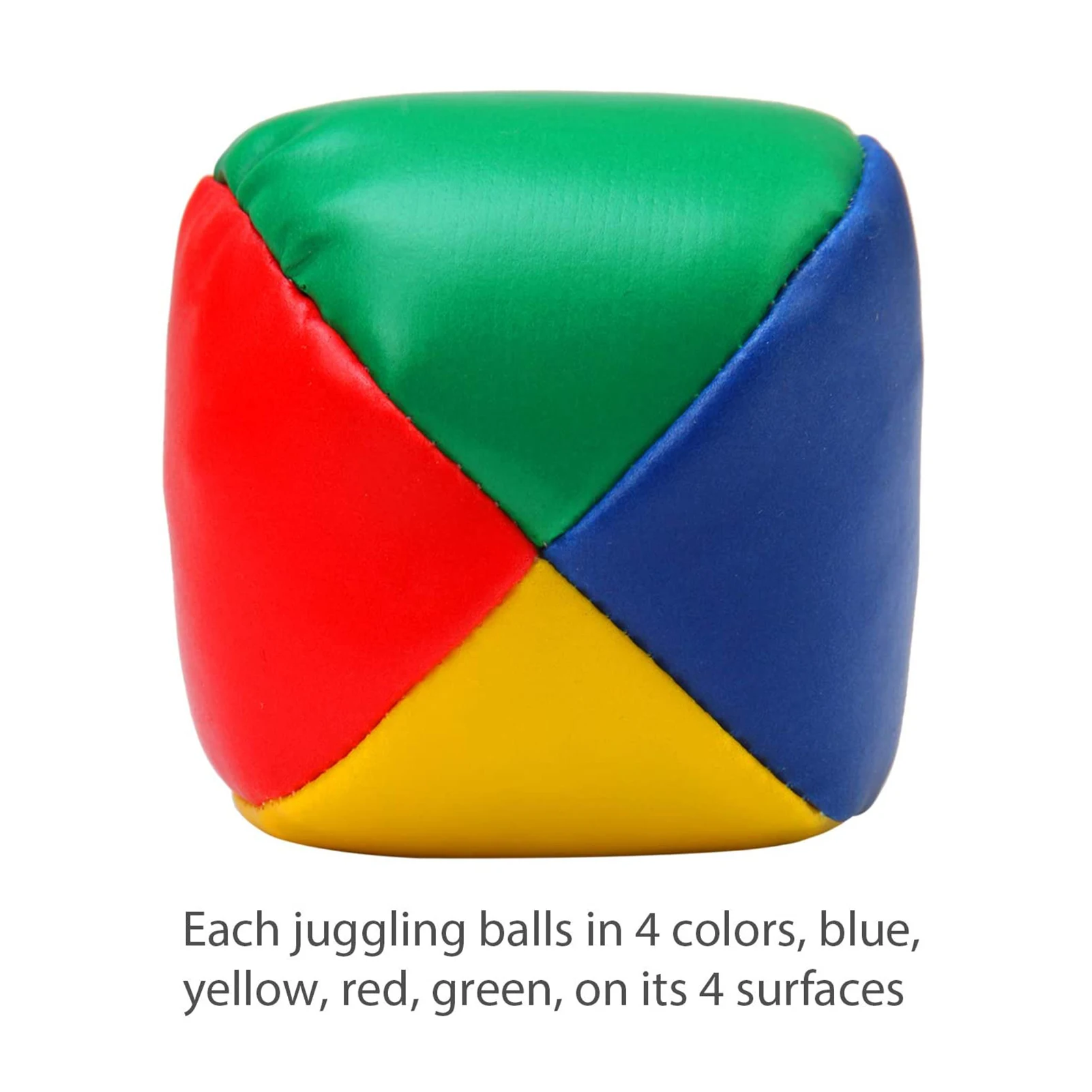 6PCS Smooth Durable Juggle Ball Juggling Balls Set For Beginners Learn To Juggle Beginner Kit Circus Children Kids Outdoor Toy 5