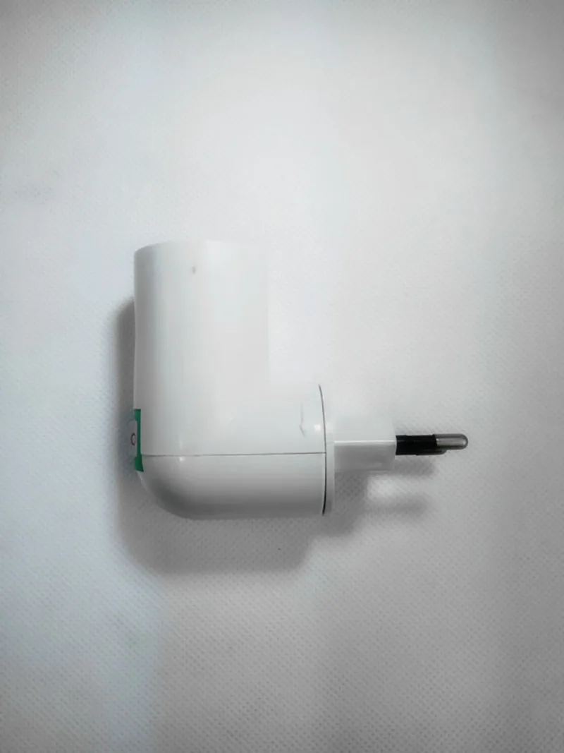 Lamp Holder Lamp Bulb Holder Socket Converter Lamp Base Lamp Socket Adapter LED Light Lamp Holder Bulb Adapter Converter Socket US/EU Plug PBT PP To E27 White Base
