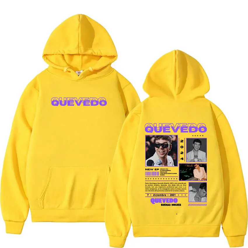 Buenas Noches Quevedo Sudadera Con Capucha Quevedo Merch Buenas