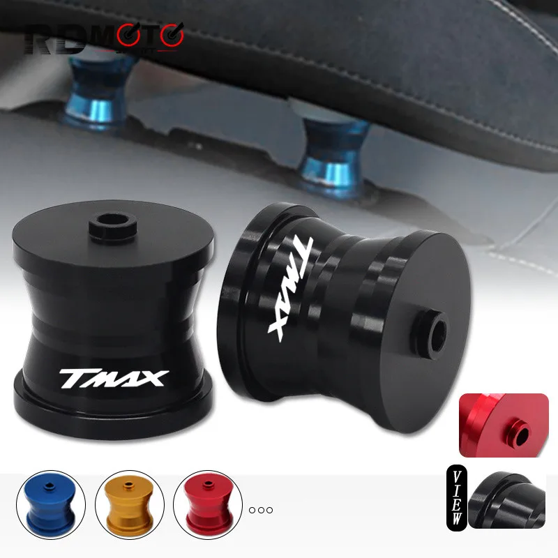 

T-MAX Motorcycle CNC Rear Backrest Raiser Passenger Rear Seat Backrest Heighten Pad For YAMAHA tmax 530 2012 2013 2014 2015 2016