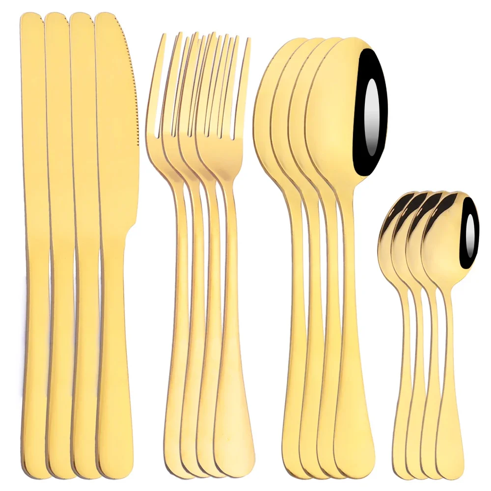 Gold 16Pcs