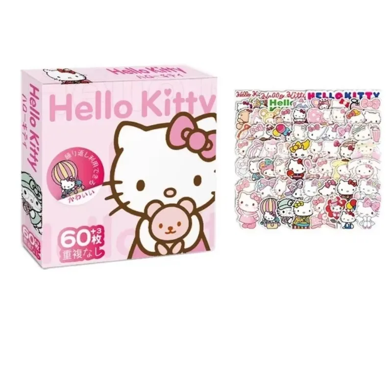 Sanrio Stickers Cute Cinnamoroll Kuromi My Melody Sticker For Laptop Girls Sanrio My Melody Anime Stickers Kids Toys 4