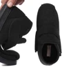 Diabetic Slippers Diabetic Thumb Eversion Deformation Postoperative Care Adjustable Fat Feet Flat Shoes Memory Foam Soles Black 5