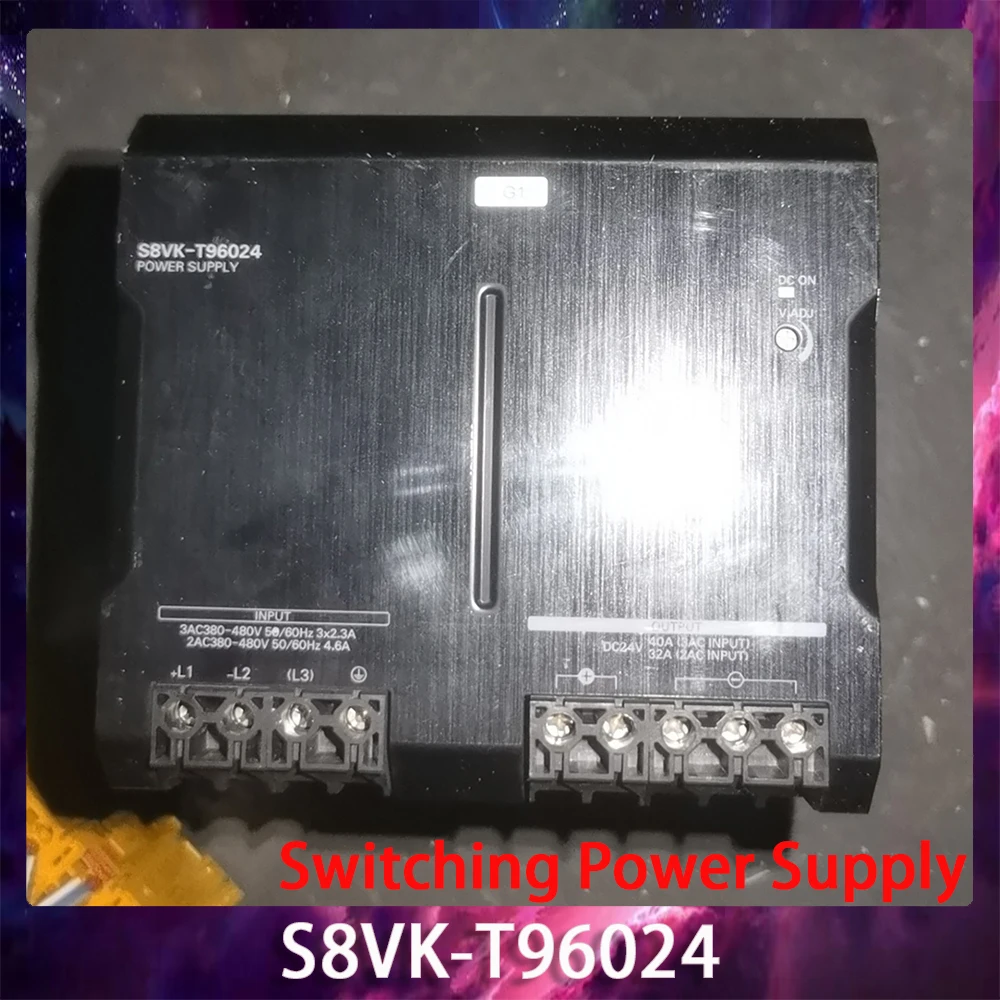 

New Rail Type Switching Power Supply S8VK-T96024 DC24V 40A OUTPUT Fast Ship Works Perfectly High Quality