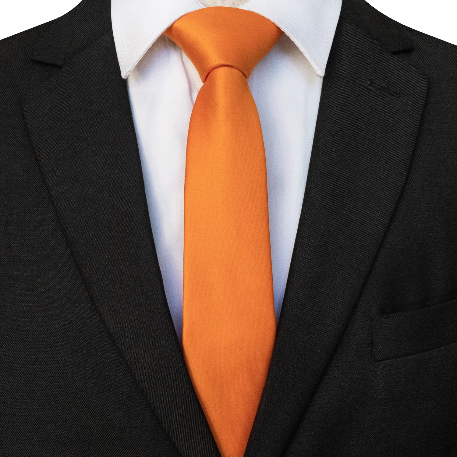 Hellblaue 6 cm solide schlanke Krawatte für Herren, schmale Krawatte, Hochzeit, Bräutigam, Business-Smoking, Bankett, Krawatte, Geschenk für Männer, Zubehör – Detail 8