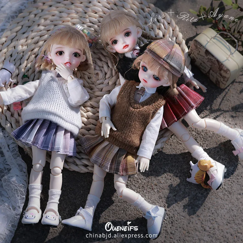 Shuga Fairy Liss & Rita & Ayane 1/6 BJD Doll Anime Figure Resin Toys for Kids Surprise Gift for Girls Birthday Cute YOSD Doll 3 Shuga Fairy Liss & Rita & Ayane 1/6 BJD Doll Anime Figure Resin Toys for Kids Surprise Gift for Girls Birthday Cute YOSD Doll 3