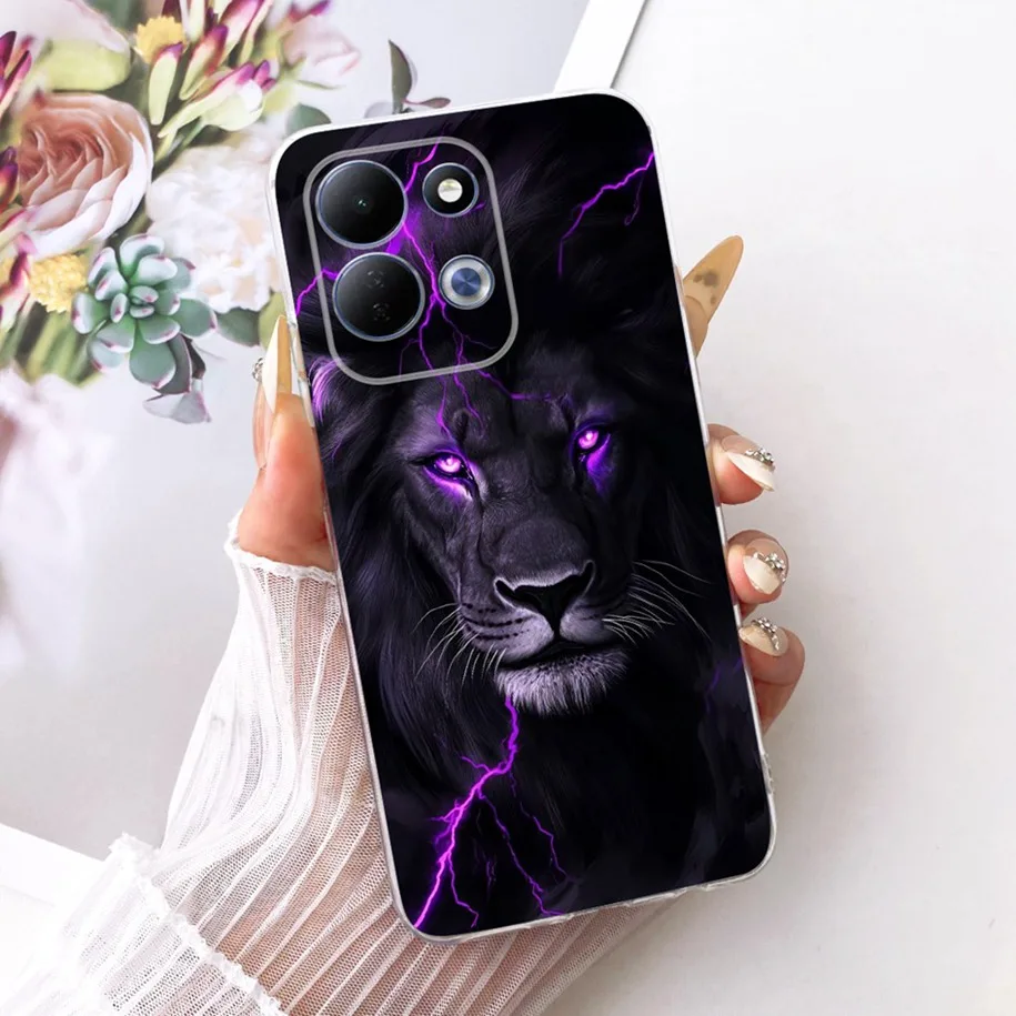 Cute Cartoon Animal Soft Silicone Clear Phone Case Cover