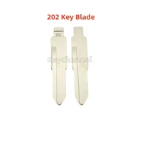 10 ชิ้น 53R 202 #   KD Key Blank VVDI ด้านขวา Flip Key Blade สําหรับ Renault Kwid RTX Megan Dacia Clio สําหรับ Xhorse KEYDIY Remote NE72R