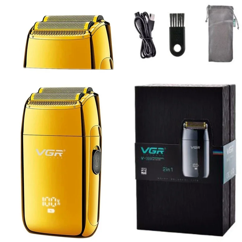 ماكينة حلاقة كهربائية قابلة لإعادة الشحن من VGR لل...