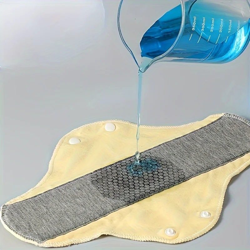 1/2/4pcs Leak-Proof & Waterproof Washable Incontinence Pads with Graphene Aseptic Technology for Elderly Care 2