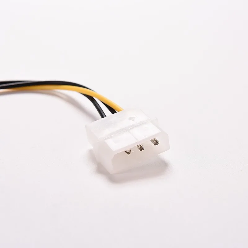 1 шт. 20 см 4 Pin Molex IDE к 3 Pin pc компьютерный процессор чехол ...