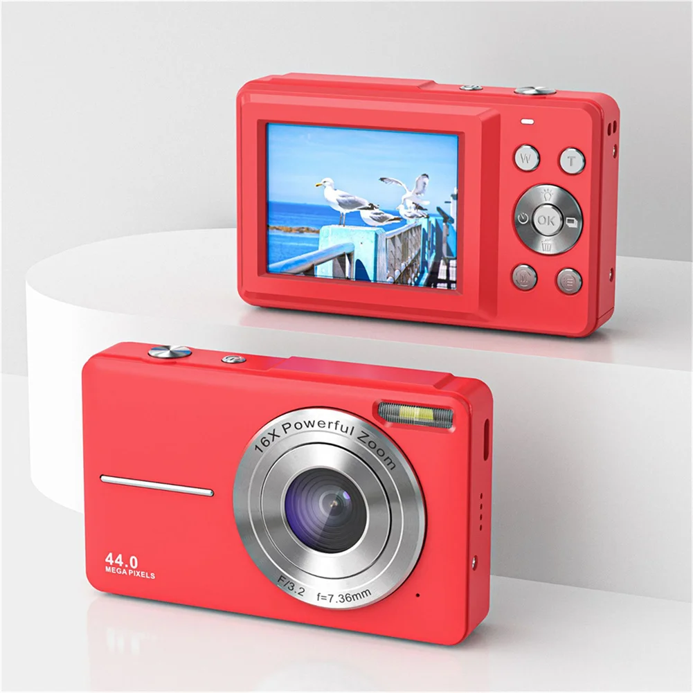 CAMERA DC403 デジカメ フルセット 極美品 a4000 子供用デジタルカメラ,fhd 1080p 44mp,16倍ズーム,防振,防水