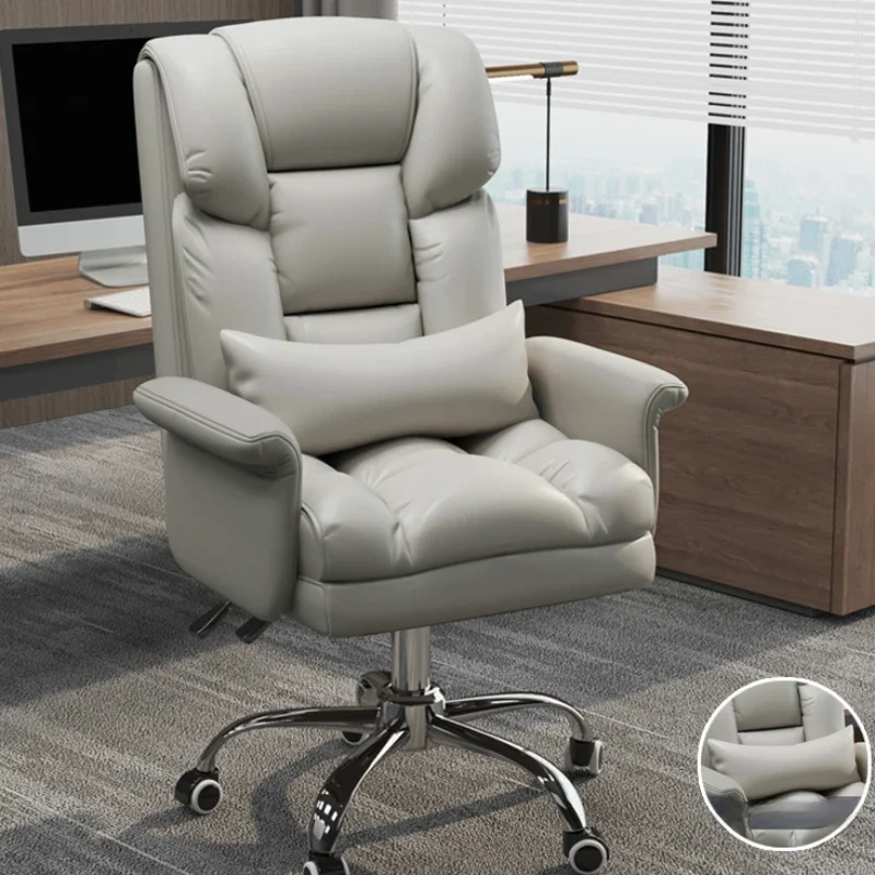 Leisure Commerce Office Computer Household Backrest Comfort Sedentary Chair Office Chairs Lazy Silla Gamer Work Furniture QF50OC breathable thousands velvet can lie and sleep bay window chair lazy foldable tatami chairs fifth gear caterpillar backrest sofa