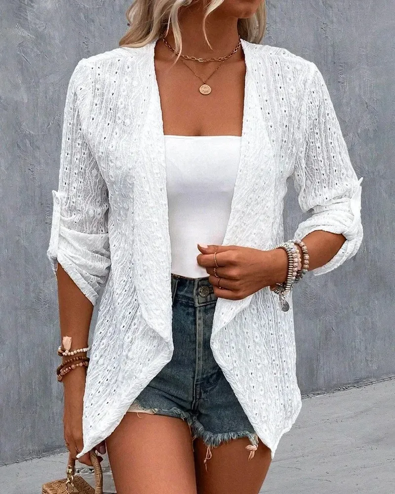 2024 Spring Autumn Female Jackets Fashion Printed Long Sleeve Casual Women's Cardigans Open Stitch Lady Striped Coats Outerwear