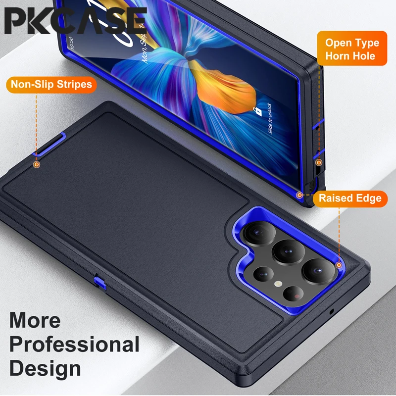 PKCASE Armor Shockproof Phone Case - Durable Protective Cover