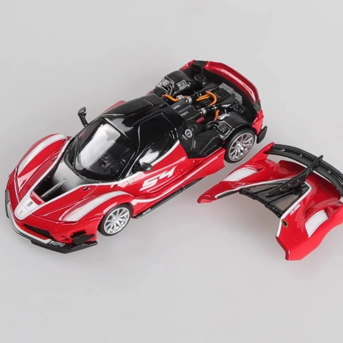 리틀 토이 x 스탠스 헌터스 1:64 FXX-K EVO 54 다이캐스트 모델 자동차
