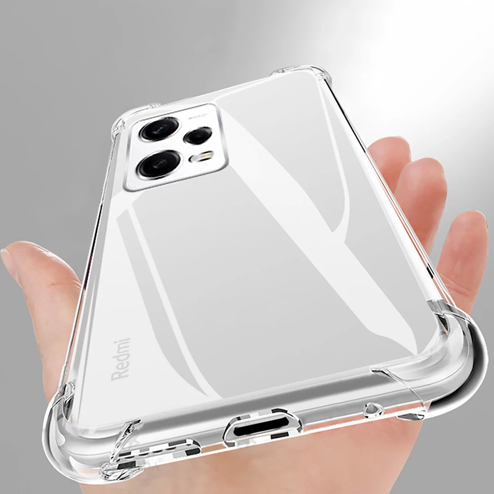 Phone Case For Xiaomi Redmi Note 11 Pro 5G Clear Silicone Ultra Slim Gel  Cover