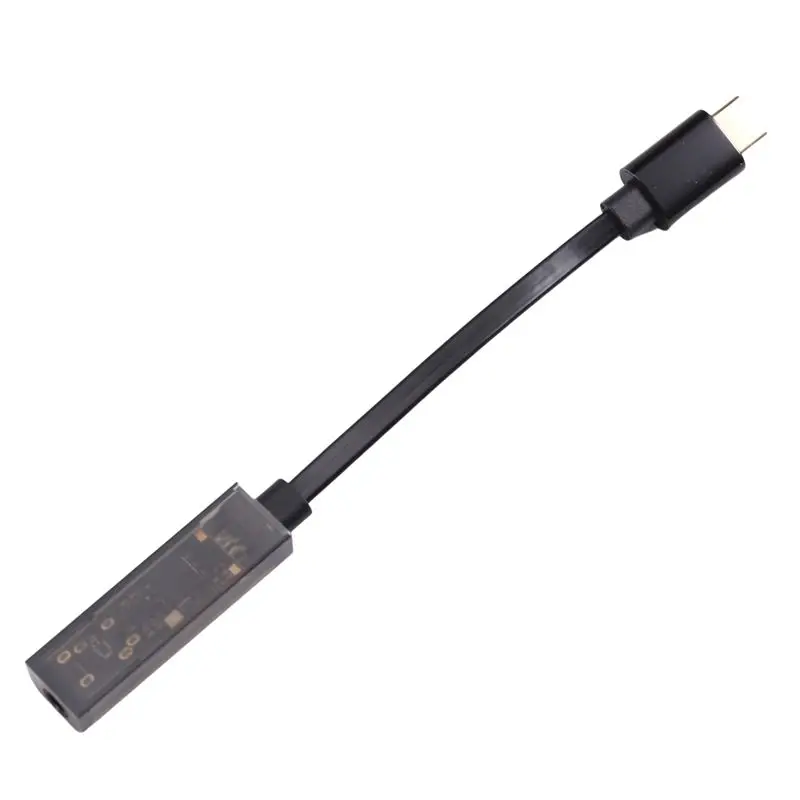 AU61-Type-C 디코더 DSD256 768KHZ Hifi 증폭기 소형 테일 헤드폰 발열 오디오 안정적인 전송