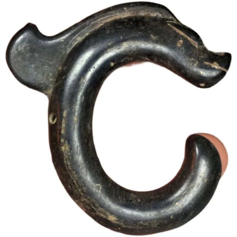 Hongshan culture jade old jade collection iron meteorite C dragon hook pendant old objects