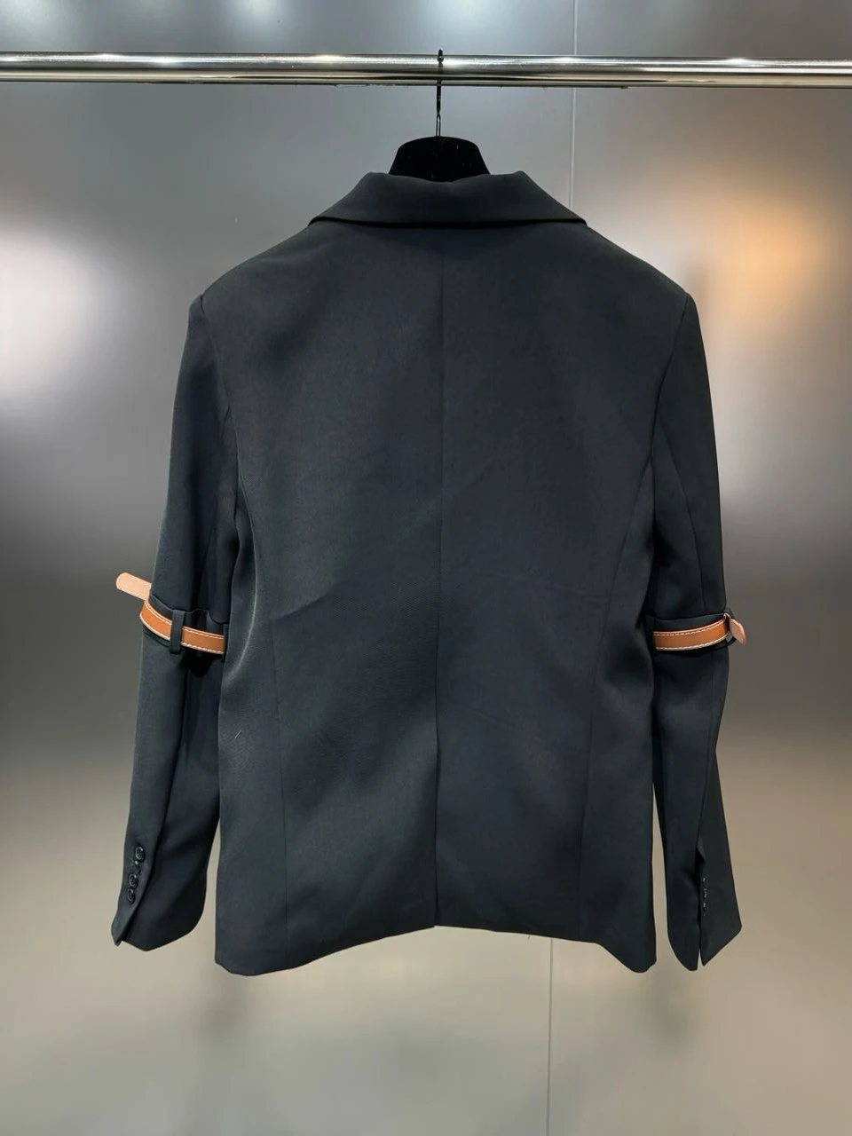 Lapel Long Sleeve Belt Decoration Blazer Femenino Spring 2024 New Elegant Waist Slimming All-Match Suit Coat Fro Women Fashion