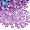 SS3-SS50 Lavender Crystal Non Hotfix Rhinestones for Nail Charm Bling Crystal Opal Series Super Glitter Glass Flatback Crystals 4