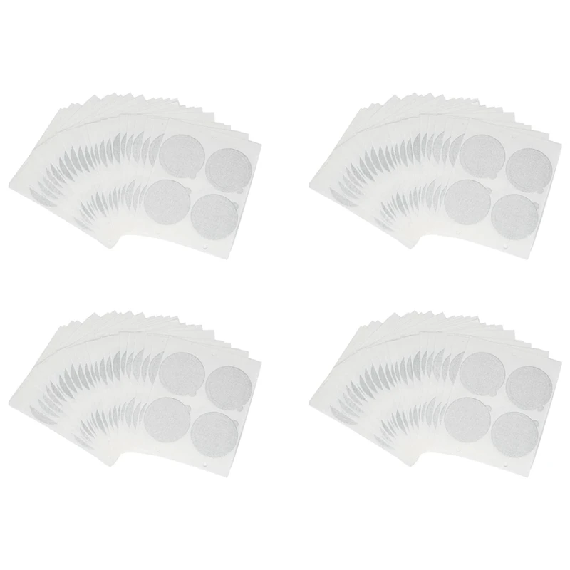 400Pcs Adhesive Aluminum Foil Lids Seals Stickers For Filling Disposable Empty Nespresso Coffee Pod Reusable Cover 37Mm