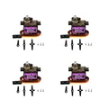 4PCS MG90S 180