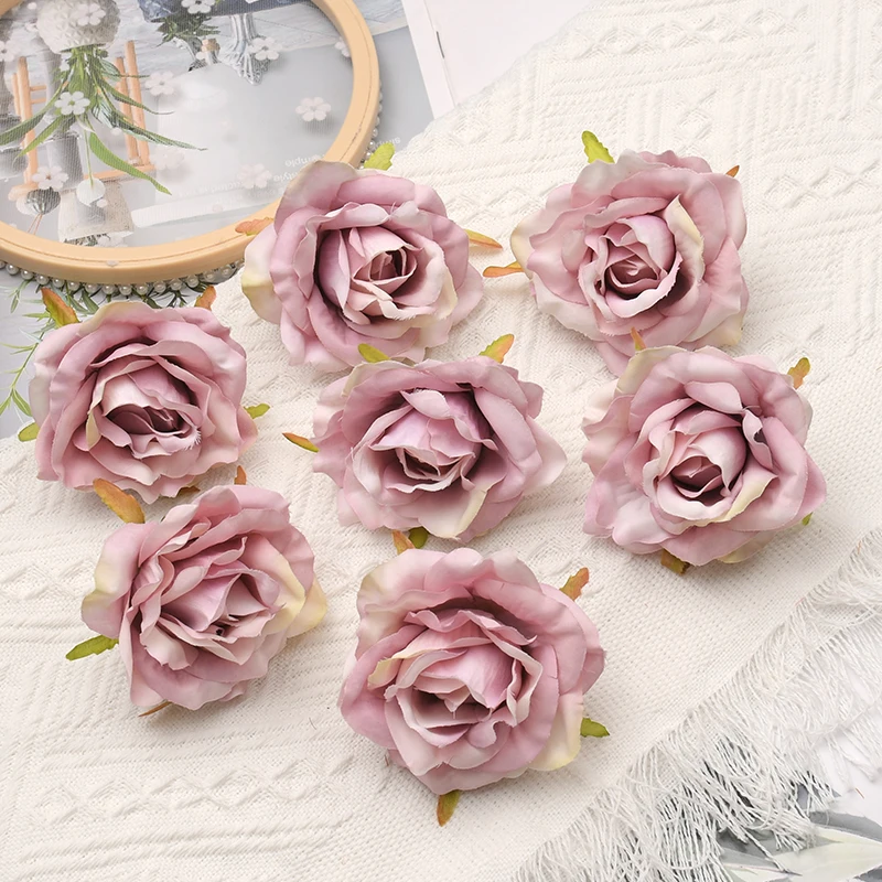 30 Teste Di Fiori Artificiali In Seta Per Decorazioni - Mix Di Colori Per Matrimoni E DIY
