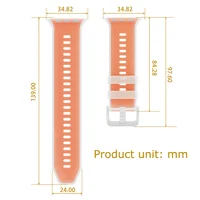 Bracelet en silicone pour Apple Watch 11 46mm, bracelet de sport pour iWatch Series 10 8 7 6 5 9 SE 45mm 44mm Ultra3/2 49mm, remplacement du Correa 5