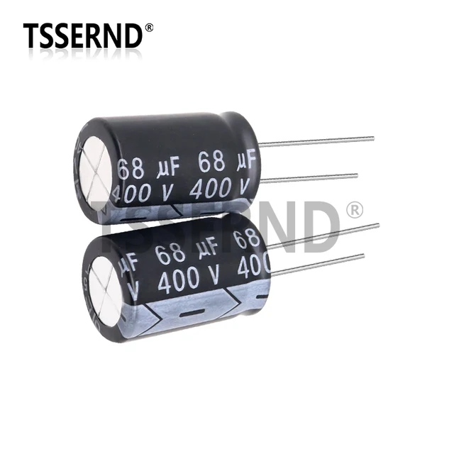 Condensatori Elettrolitici 400V 2 220uF 400V - 105°C, Dimensioni 18x45mm, Serie CX CD, Per Elettronica Condensatori Elettrolitici Alluminio - Foto 5