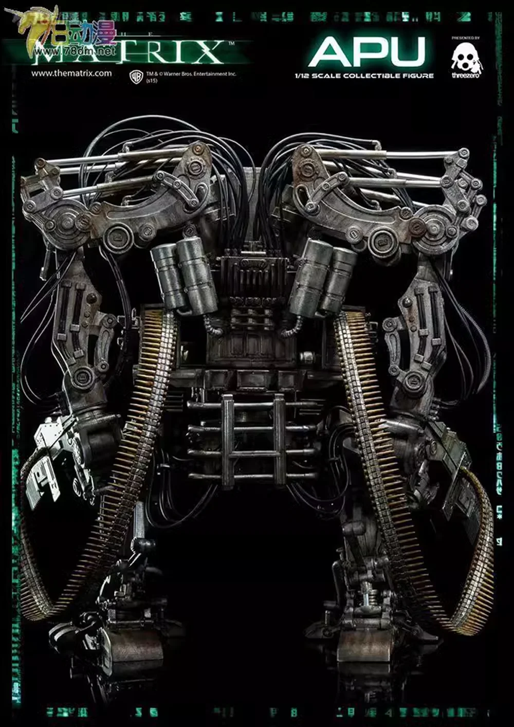 スリーゼロ　マトリックスAPU Threezero 3A The Matrix APU Robot Mech Action Figure Model