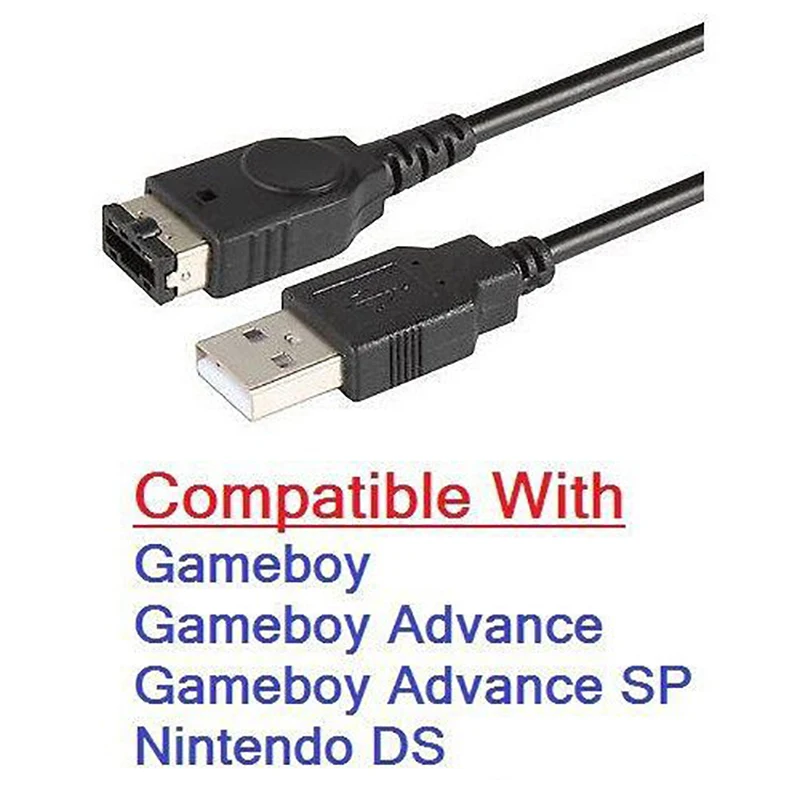 닌텐도 DS 게임보이 어드밴스 SP GBA USB 충전기 케이블 12핀 전원 공급 충전 USB 코드 1.2M