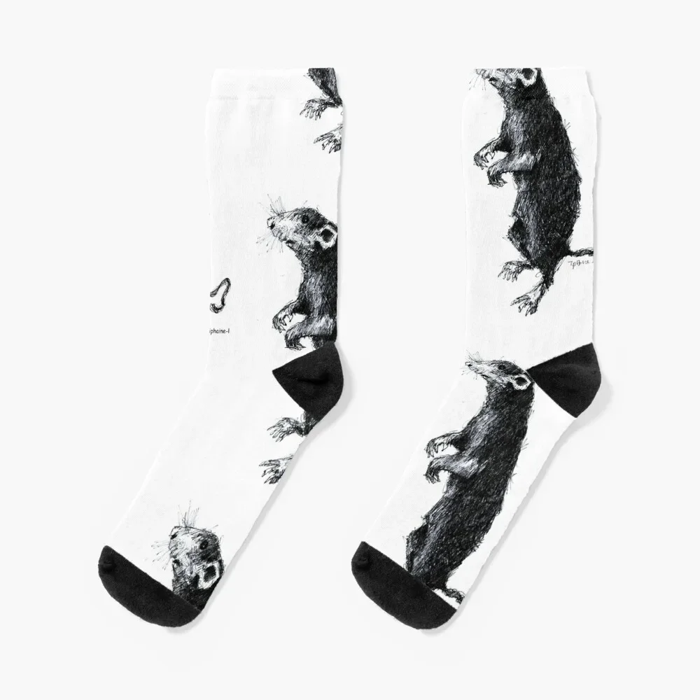rat Socks Christmas gift compression Men's Socks Women's
