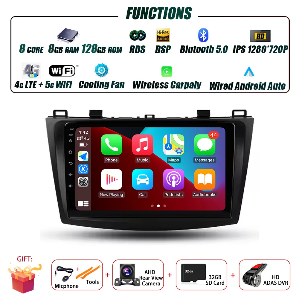 T 8G 128G CAM DVR