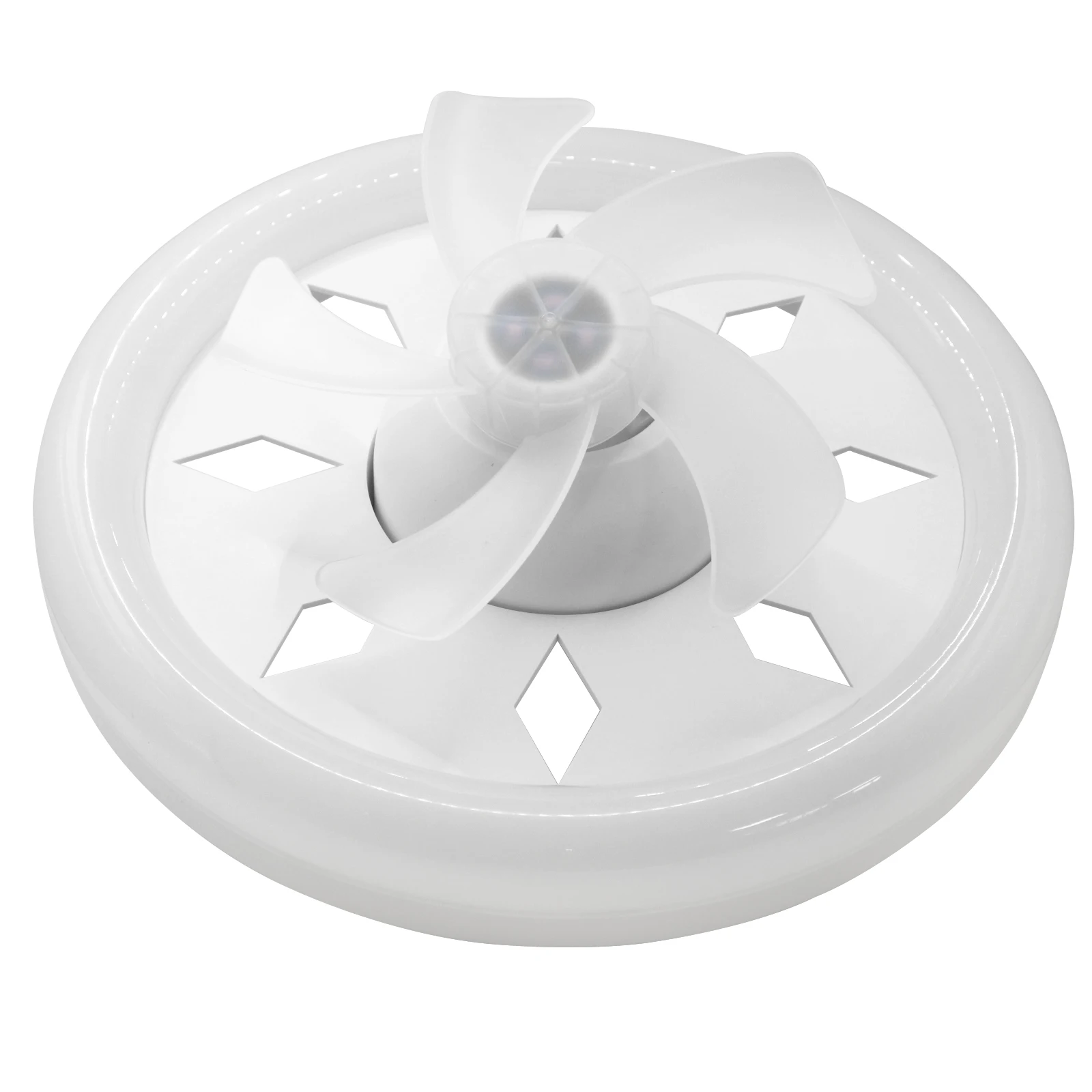 360&deg; Rotation Ceiling Fan with LED Light ＆ Remote Control E27 Cooling Electric Fan Lamp 3 Speed Chandelier for Room Decor