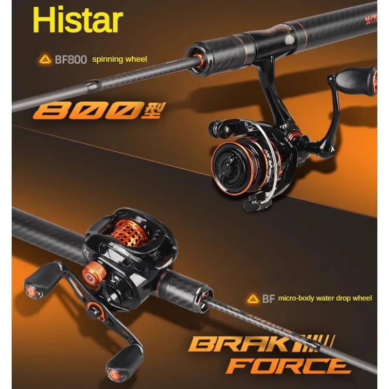 Histar-Lure Rod Fuji Guide Ring Carbon Solid Rod Light Ul Ultra Light Ultra Soft Ejection Micro Object Rod Spinning Wheel Set