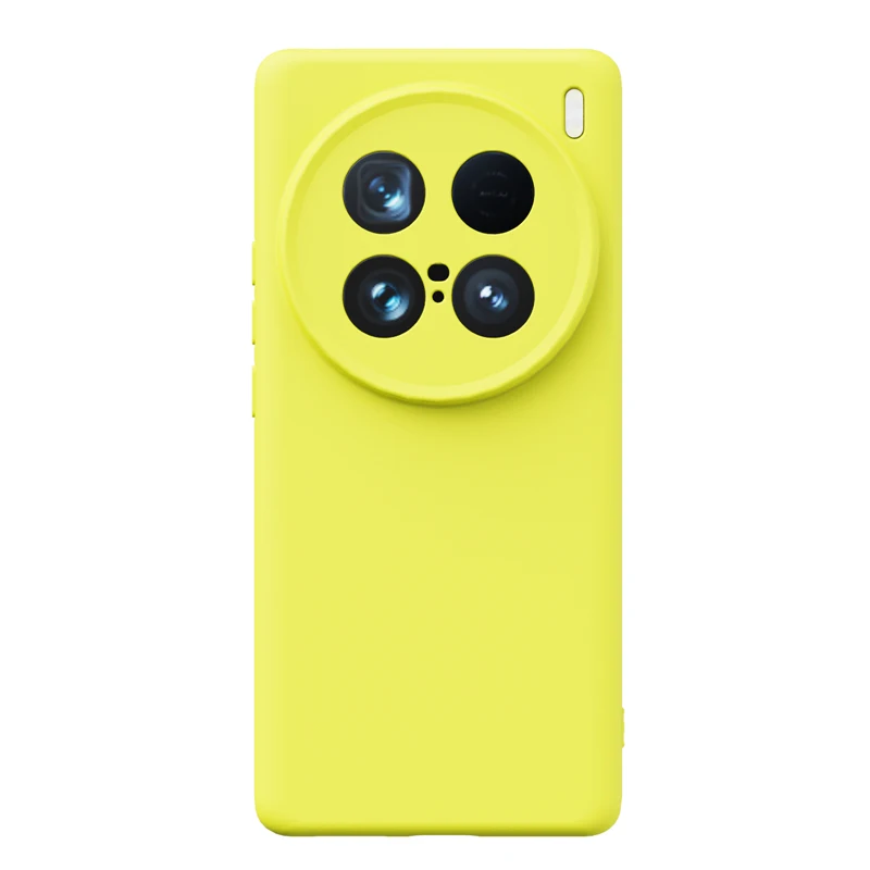 Soft Liquid Silicone Slim Phone Case with Camera Protection Cover