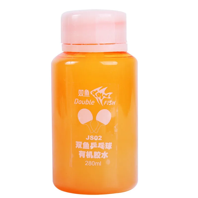 DOUBLE FISH 280ML Table Tennis Speed Glue Professional Organic Glue Pingpong Rubber Adhesive Booster Pingpong Rubber Sponge