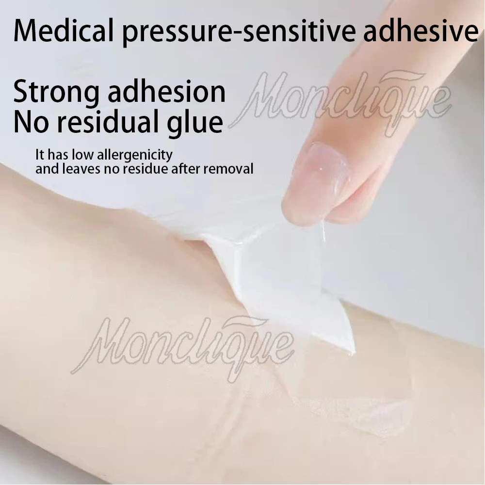 10PCS 10x10cm Transparent PU Waterproof Wound Plaster Band Aid Adhesive Bandage Protective Sticker Outdoor Home First Aid Best